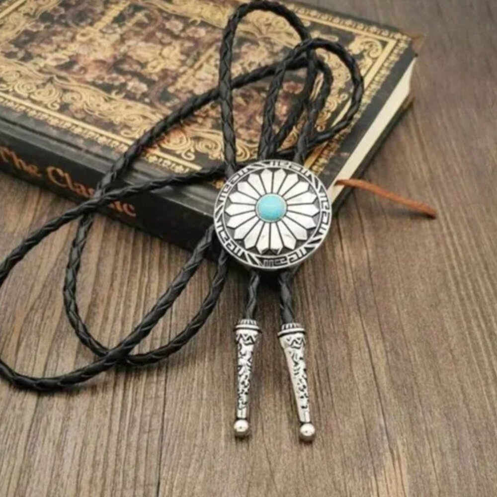 Cowboy Bolo Tie American Western